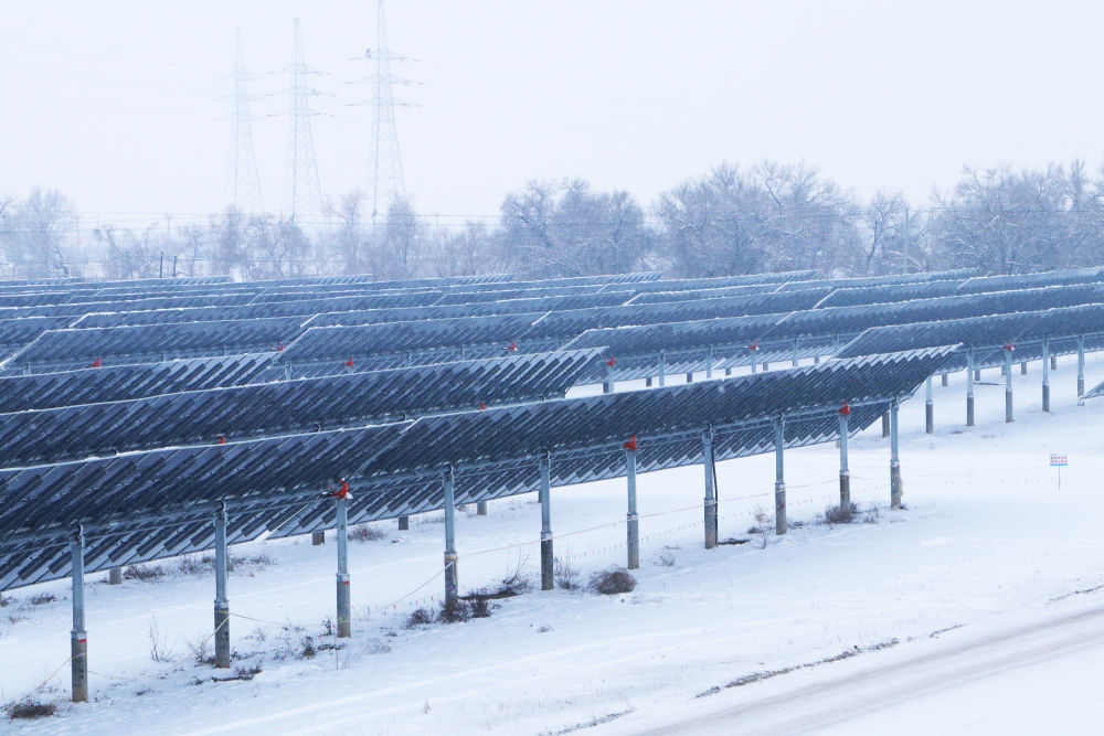 Xinjiang's photovoltaic panels