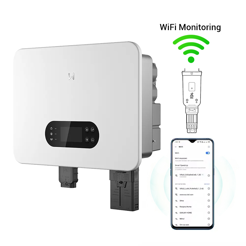 GoodWe 8KW 10KW 12kW Single Phase 2MPPT Hybrid Inverter