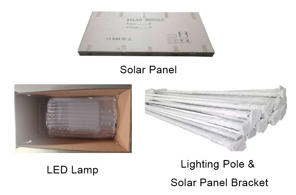 Solar Street Light Outdoor 100W 120W 150W 180W 200W Solar Street Lamp
