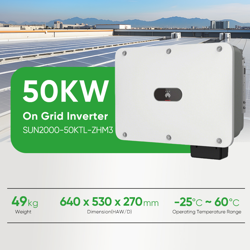 huawei 50kw on grid solar inverter