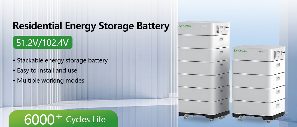 Stack Lithium Rechargeable Battery 51.2v 50ah 100ah 5kwh Lithium Solar Power Battery Storage All in One for Solar System