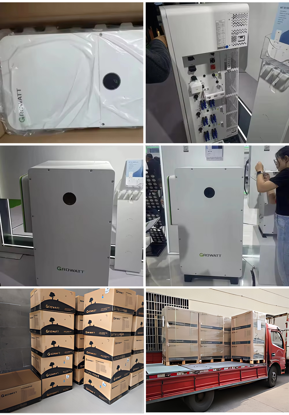 Us Version Growatt Hybrid Three Phase Solar Inverter 220v Price 28KW 35 KW 40KW 55KW Mppt Pure Sine Wave Inverters Set for Home