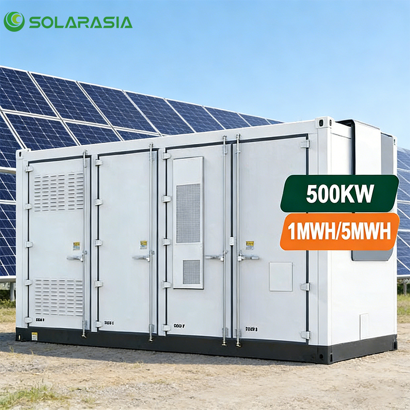 bess solar battery energy storage system 1mwh 2mwh 5mwh container battery pack lifepo4 solar energy system for industrial commercial