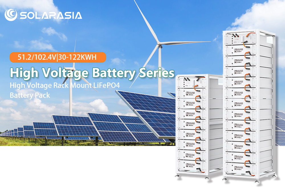 Rack Mount Lithium Battery 51.2V 100Ah 200Ah Deep Cycle Rechargeable High Voltage Lithium Batteries