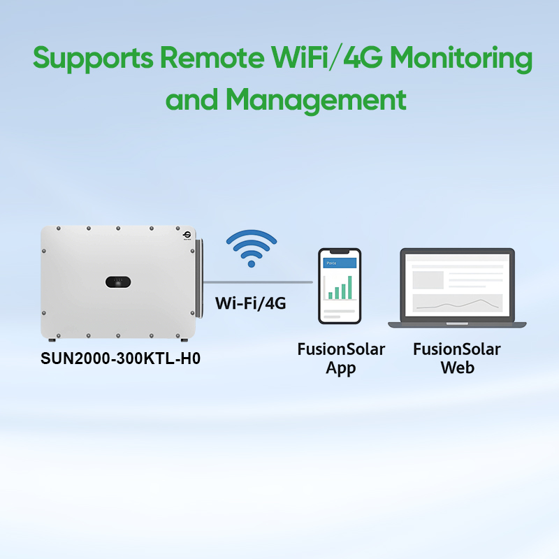 Inverter Solare Ibrido Smart 3 Phase High Frequency Solar Inverter 300kw 330kw Commercial MPPT Solar Inverters for Solar System