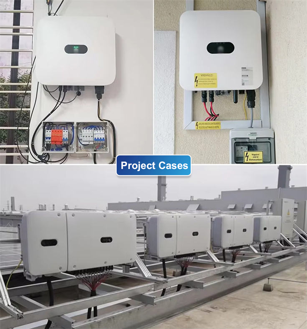 300KW Three Phase Solar Power Inverter on Grid High Voltage Pure Sine Wave IP66 Solar Inverters for Solar Panel System