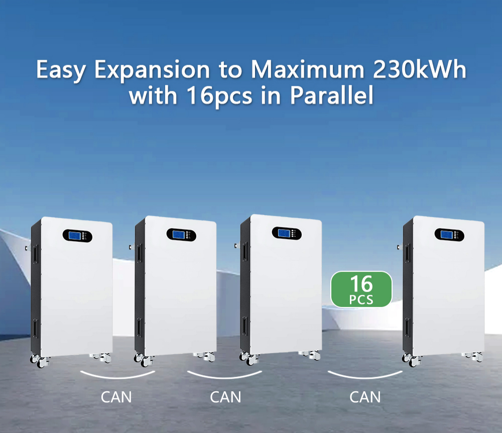 51.2V 280ah 15kwh Deep Cycle Lifepo4 lithium battery
