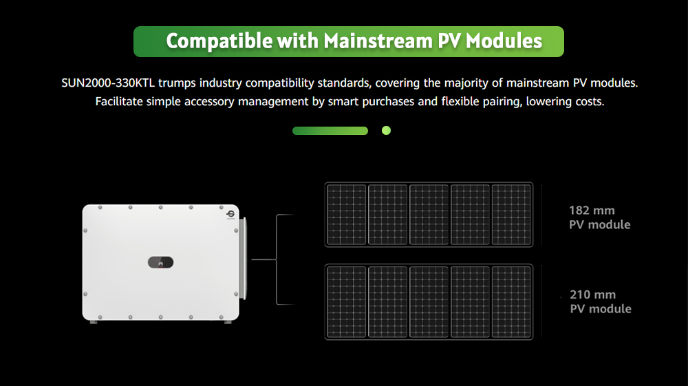330KW High Voltage Three Phase Solar Inverter SUN2000-330KTL-H1 H2 Grid Tied Pure Sine Wave Smart Inverter for Solar Power Plant 330KW High Voltage Three Phase Solar Inverter SUN2000-330KTL-H1 H2 Grid Tied Pure Sine Wave Smart Inverter for Solar Power Plant