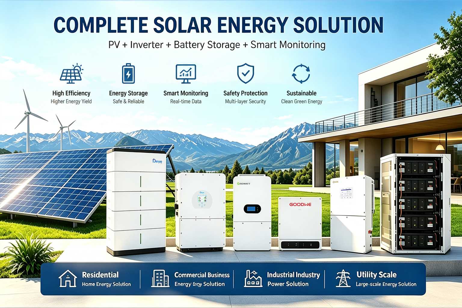 Solar inverter and battery energy storage system