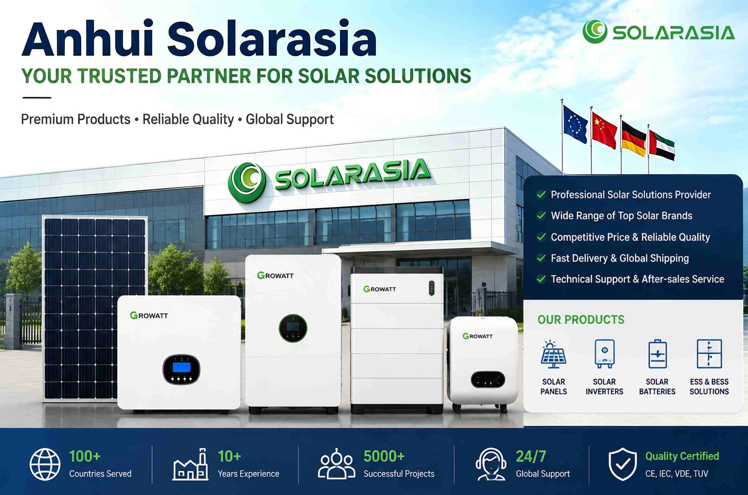 Solar Asia Power Growatt hybrid inverter supplier Solar Asia Power Growatt hybrid inverter supplier