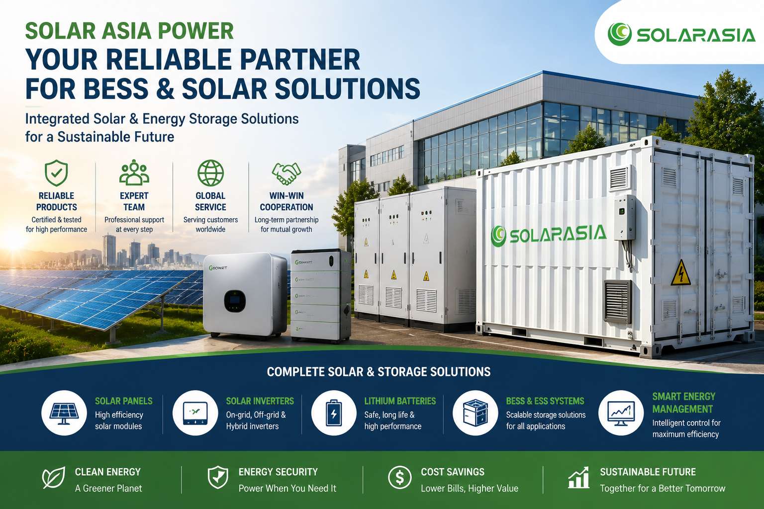 Solarasia Power BESS and solar energy storage solutions provider Solarasia Power BESS and solar energy storage solutions provider