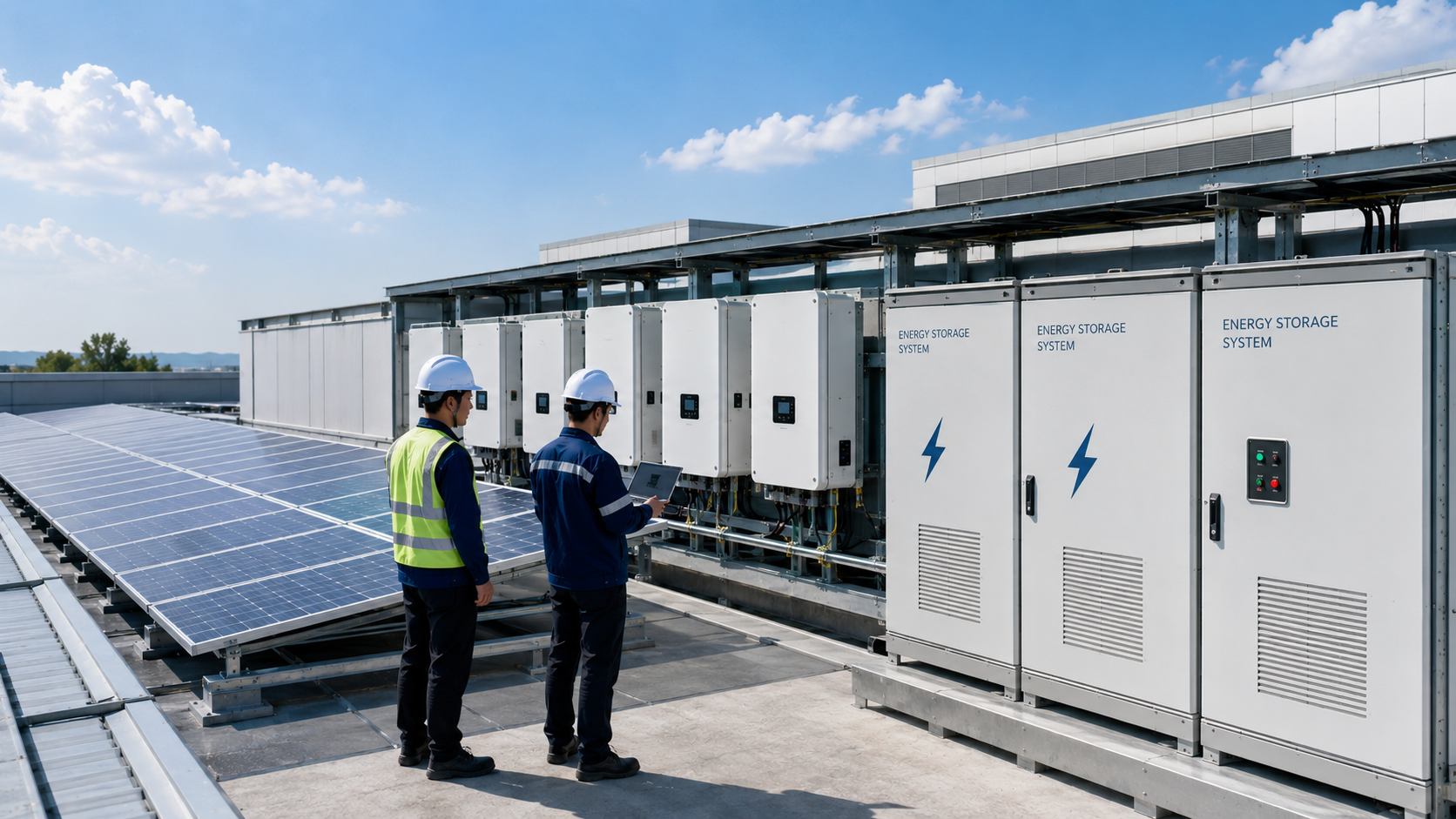 Solar panels inverter and BESS integrated energy storage system Solar panels inverter and BESS integrated energy storage system