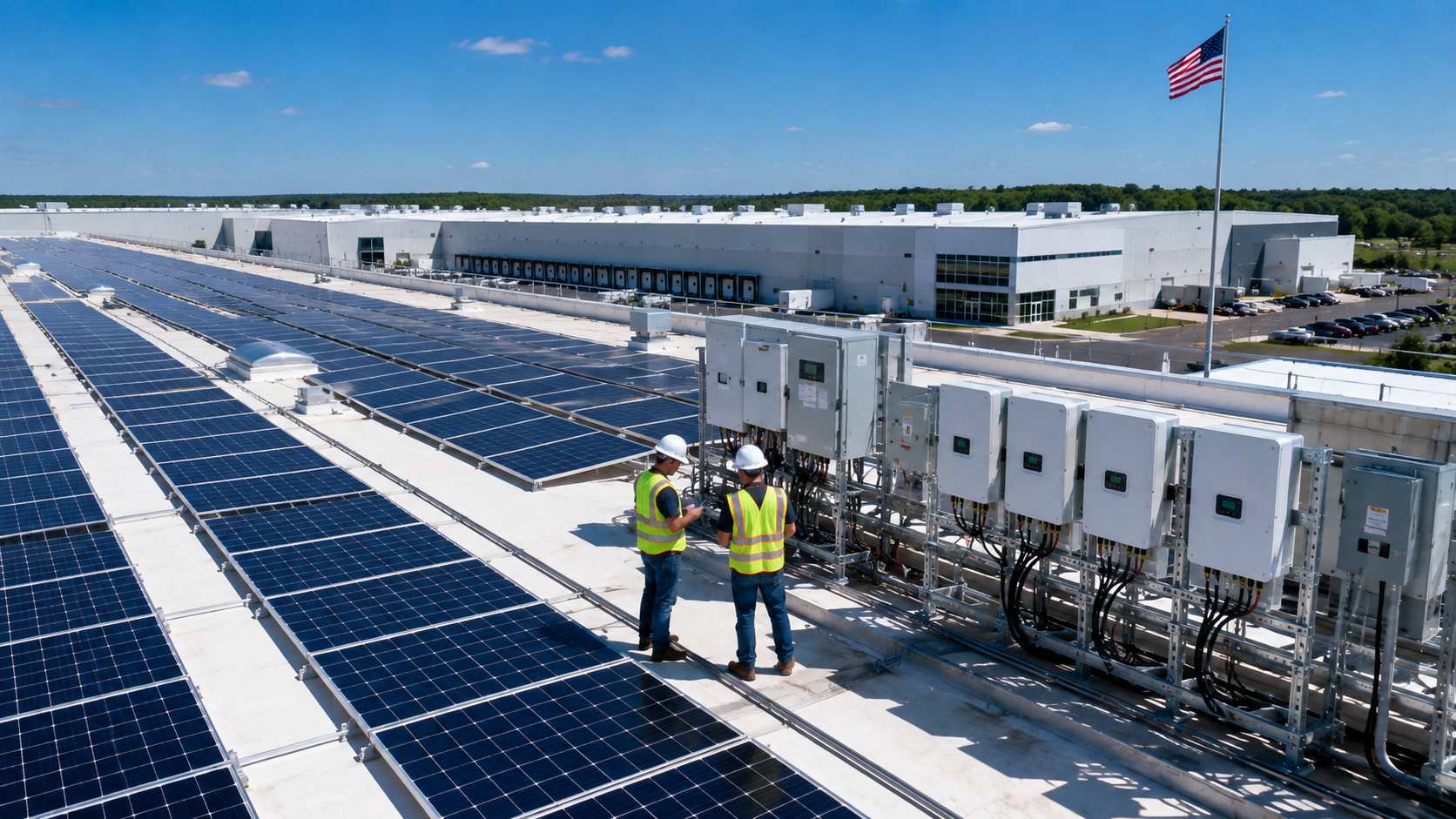 100kW solar system for commercial and industrial applications 100kW solar system for commercial and industrial applications