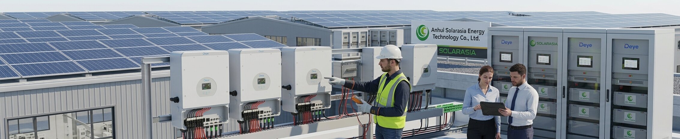 Commercial solar panels inverter and BESS integrated energy system Commercial solar panels inverter and BESS integrated energy system