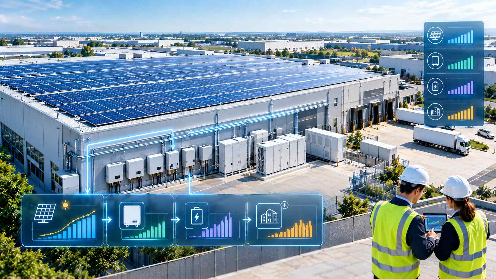 Commercial solar system sizing and inverter design Commercial solar system sizing and inverter design