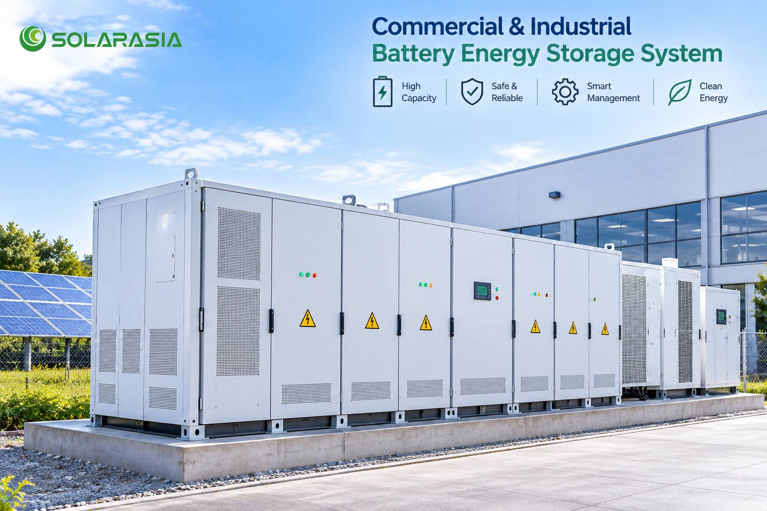 Commercial and Industrial Energy Storage Battery Enclosure