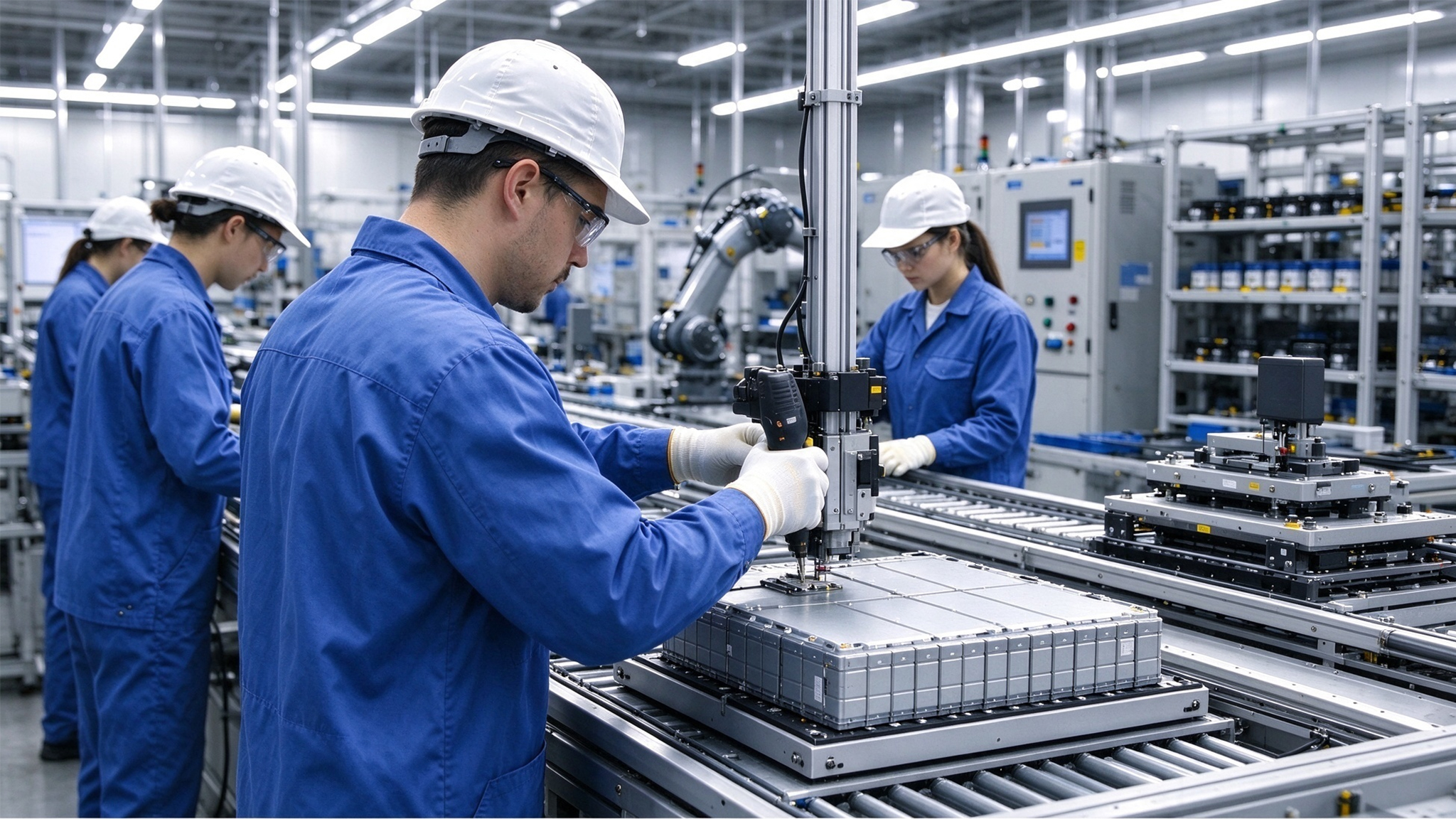 Lithium battery manufacturing and quality control for commercial BESS