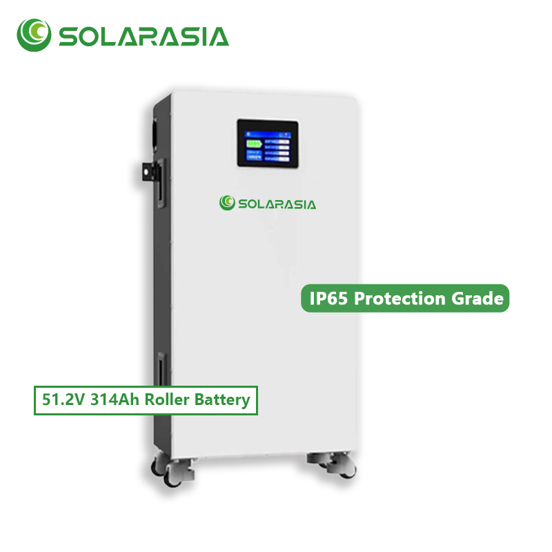16kWh Mobile Lithium Battery IP65 51.2V 314Ah Home Energy Storage LiFePO4 Batteries for Solar Panel